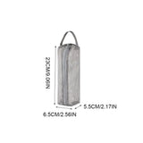 KYLETHOMASW  -  with Handy Handle Mesh Toiletry Bag Breathable Foldable Toiletry Storage Bag Cosmetic Brush Bag Quick Dry Washing Handbag