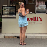 KYLETHOMASW  -  Fashion Women's Tube Top Shorts Suit Holiday Sleeveless Solid Lady Sets 2025 Summer Casual 2 Pieces Set Women Vacation
