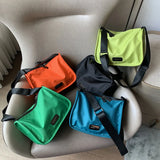 Kylethomasw New Oxford Casual Crossbody Bag Daily Single Shoulder Relaxtion Commutin Colorful Shoulder Women Simple Wide Shoulder Bag