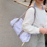 KYLETHOMASW  -  Star Striped Shoulder Bag New Travel Commuting Underarm Bags Women's Large Capacity Boston Handbag