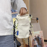 KYLETHOMASW  -  Women Small Drawstring Crossbody Bag New Trend Travel Fashion Outdoor Handbags and Purses Sports Phone Shoulder Bags