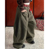 KYLETHOMASW  -  Street Loose Casual Slouchy Jeans American Vintage Machete Wide Leg Pants Harajuku Y2K Subculture Hiphop Denim Trousers