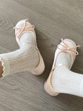 KYLETHOMASW  -  Retro Mary Jane Shoes Bow Knot Thick Heel Chunky Sole Fashionable Korean Style Women's Summer Shoes round Toe Slip-On