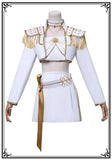 KYLETHOMASW  -  Rumi Zoey Mira Cosplay Costume Wig Women Girls White Leather Suit Halloween Carnival Party Comic-con Role Playing Outfit