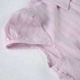 KYLETHOMASW  -  Solid Striped Simple Chic Women Causal Skirts Fashion Trendy Lace Up Summer New Slim Fit Blouses
