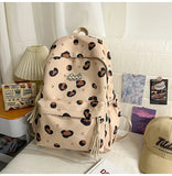 KYLETHOMASW  -  Women Students Y2k Aesthetic Heart Printing Backpack Fashion All Match High-capacity Schoolbags Korean Kawaii Casual Backpacks