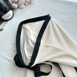 KYLETHOMASW  -  Women Knit Strapless Backless Bowknot Long Midi Dress 2025 Summer Sexy Night Club Party Evening Holiday Street White Dresses