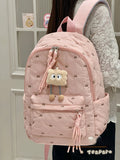 KYLETHOMASW  -  Cute College Sle Bapa Lightweight Travel Women's oulder Bag Double Layered Polyester Inner Material Zipper Closure