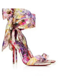 KYLETHOMASW  -  European and American Summer New Ankle Strap Women's Slim High-heeled Sandals Fashionable and Sexy Party Wedding Sandals