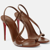 KYLETHOMASW  -  Summer New Multi Color Serpentine Straw Stiletto Sandals Sexy Party Fashion Show 35-43 Large Women's Sandals