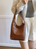 KYLETHOMASW  -  Niche Design Bag 2025 New Trendyy Rivet Tote Bag Fashionable High-End Shoulder Armpit Bag
