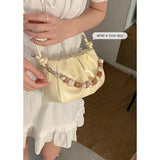 KYLETHOMASW  -  Ins Pleated Underarm Bag for Women 2025 New Spring/summer Fashion Handbag Versatile Crossbody Bags