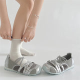 KYLETHOMASW  -  Casual New Women Flat Shoes 2025 Fashion Comfortable Outside Women Shoes Round Toe High Quality Lightweight Single Shoes
