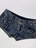 KYLETHOMASW  -  American Vintage Vent Denim Shorts Women Korea Chic Streetwear Hip Hop Pantalones Slim Classic All-match Hot Sell Pants