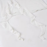 KYLETHOMASW  -  Fashionable Hot Girl Ruffled Mesh Skirt Women's Irregular Ribbon Slim Fit Hip-covering Mid-Length
