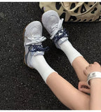 KYLETHOMASW  -  Summer Outdoor Running Shoes 2025 Fashionable Comfortable Lace Up Women's Sneakers Casual Flats Soft Women Flat Sneakers Shoes
