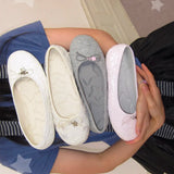 KYLETHOMASW  -  New Trendy Small-brand Star and Bow Ballet Flats New Versatile Casual Flat Shoes for Everyday Wear