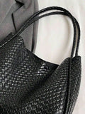 KYLETHOMASW  -  Business Tote Bag With Large Capacity For Commuting, Retro And High-End Texture Fashionable Versatile Shoulder Bag For Women