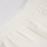 KYLETHOMASW  -  Fashion Solid Simple A-line Women Skirts Summer Elegant Causal Design Lace Spliced Long Skirts