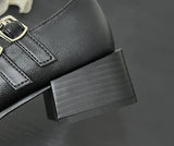 KYLETHOMASW  -  Cross-strap Shallow Mouth Ballet Shoes Women's Summer New Square Head Thick Heel Versatile Mary Jane Pumps High Heels