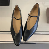 KYLETHOMASW  -  New Retro Women Shoes Exquisite Square Head Low Heels for Woman Elegant French Casual Shoe Fashion Designer Shoes Zapatos Mujer