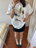 KYLETHOMASW  -  Japanese China-Chic Student Short Sleeved T-shirt Women Summer Loose Cool Cute Versatile Thin Shirt Ins
