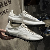 KYLETHOMASW  -  New Women Men High Quality Lace-Up Comfortable Soft Sole Flatsshoes Outdoor Casual Breathable Sneakers Fitness Shoes Male Shoes