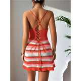 KYLETHOMASW  -  Women's Bikini Cover Up Long Backless Maxi Dress Summer Vacation Beachwear Slip Dress