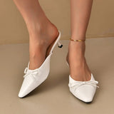 KYLETHOMASW  -  Sandals Women Sexy Buckle Strap Women Pumps Elegant Pointed Toe Thin High Heels Banquet Party Slingback Shoes