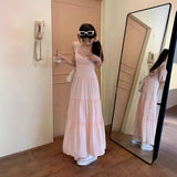 KYLETHOMASW  -  Strap Dress For Women With a Gentle Summer Temperament, Beach Vacation A-Line Long Dress