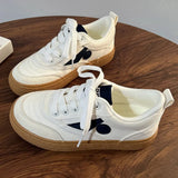 KYLETHOMASW  -  Spring Summer Thick Bottom Training Shoes New Retro Mixed Color Students Sneakers Casual Concise Soft Soled Sports Shoes