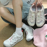 KYLETHOMASW  -  New Womens Shoes Fashion Air Mesh Chunky Sneakers for Woman Comfortable Mountaineering Casual Shoes Designer Shoes Zapatos Mujer