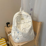 KYLETHOMASW  -  Star Polka Dots Ita Bag Large Capaci Mochila Student Mochilas Mujer Fashion Backpacks Casual Backpack Daily Bolsas Feminina