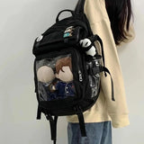 KYLETHOMASW  -  High Capacity Mochilas Mujer Students Mochila Daily Using Ita Bag Youth Backpack 2025 Fashion Trendy New Bolsa Feminina