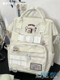 KYLETHOMASW  -  College Style All-match Student Backpack Female Korean Version of The Large-capacity Bag Junior High School Students Backpack
