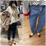 KYLETHOMASW  -  Designer Women Velvet Mary Janes Belt Strap Shoes Ladies Square Toe Flats Ballerina Dress Barefoot Loafers Brides Ballets Femmes