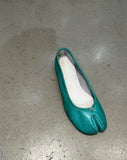 KYLETHOMASW  -  Soft-faced Soft-soled Pig's Feet Split-toed Women's Leather Ballet Mary Jane Single Flat Bottom Shoes
