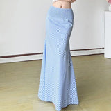 KYLETHOMASW  -  New Fashion Pure Desire Plaid Skirt Women's Waist Slim Fit Hot Girl Fishtail