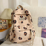 KYLETHOMASW  -  Women Students Y2k Aesthetic Heart Printing Backpack Fashion All Match High-capacity Schoolbags Korean Kawaii Casual Backpacks