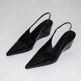 KYLETHOMASW  -  Women's Sandals Sexy Pointed Toe High Heels Shoes New Slippers Summer 2025 Designer Brand Party Dress Shoes Mujer Slides