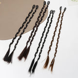 Kylethomasw Solid Color Hair Dye Twist Hair Band Female Korean Sports Style Headband Joker Boxing Braid Fashion Girls Hair Accessories