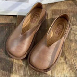 Kylethomasw Shoes for Women 2024 Round Toe Normal Leather Casual Ladies Summer Footwear Flats Flat 39 Fashion Stylish Quick Delivery Young E