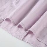 KYLETHOMASW  -  Solid Striped Simple Chic Women Causal Skirts Fashion Trendy Lace Up Summer New Slim Fit Blouses