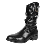KYLETHOMASW  -  Pointed-toe Chelsea Women Boots Autumn 2025 Designer Fashion Ankle Goth Shoes Woman Mid Heels Chunky Motorcycle Zapatillas Mujer