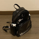 KYLETHOMASW  -  Japanese Y2k Aesthetic Sweet Kawaii Backpack Women Transparent Schoolbags Girls Students Chic Preppy Casual Ita Bags Streetwear