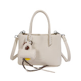 KYLETHOMASW  -  Women Mini PU Leather Tote Bag Female New Cute Crossbody Bags Lady Fashion Luxury Solid Color Simple Handbags and Purses