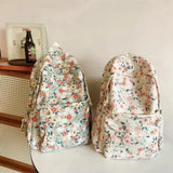 KYLETHOMASW  -  Large Capacity Bag Flower Print Mochila Outdoor Travel Mochilas Mujer Fashion Backpacks Backpack School Students Bolsas Feminina