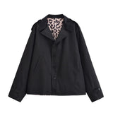 KYLETHOMASW  -  New Women Versatile Autumn Winter Trench Coat Long Sleeve Single Breasted Loose Vintage Windbreaker Jacket