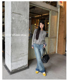 KYLETHOMASW  -  Spring and summer women's ballet flat shoes fashionable work professional leather women's single shoes women's shoes ladies