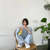 KYLETHOMASW  -  vintage womens fashion high waist  Women's Wide leg jeans baggy woman denim capris straight Pants jean mom jeans trousers